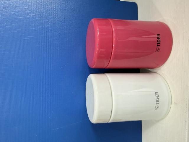 TIGER虎牌旋蓋雙層不鏽鋼保溫杯 250ml-白色