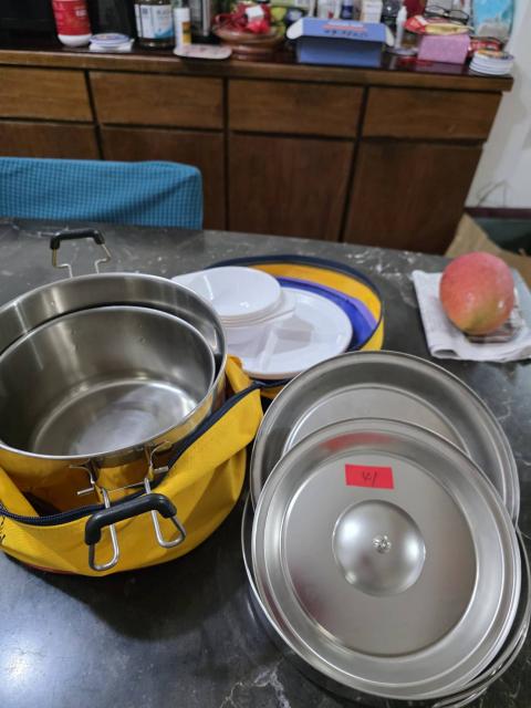 野外露營全新餐鍋盤具