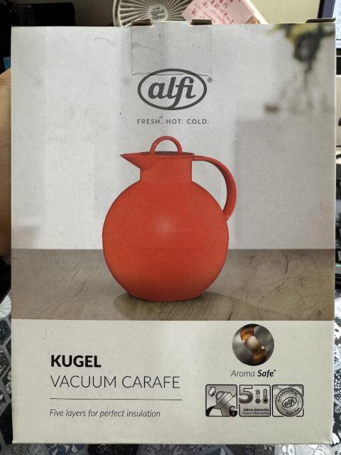 alfi 真空保溫壺-珊瑚紅