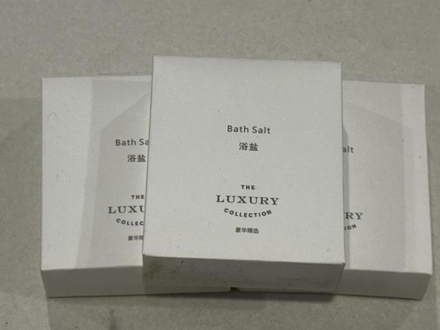 浴鹽（飯店用品4個）