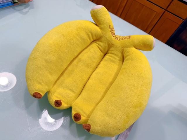 香蕉絨毛玩具